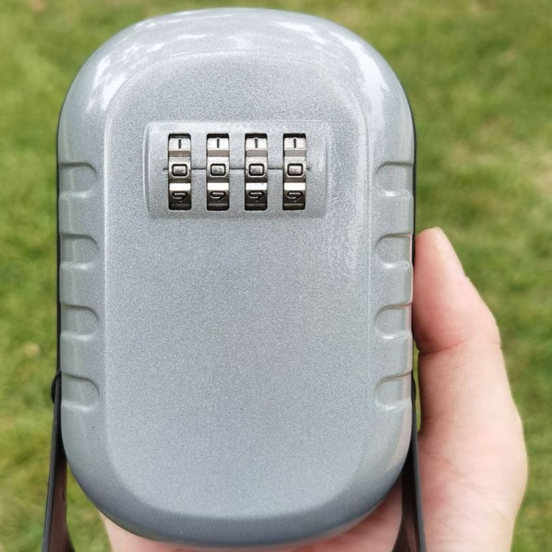 Home Security Key Box - Caja de Seguridad Metálica para Llaves,