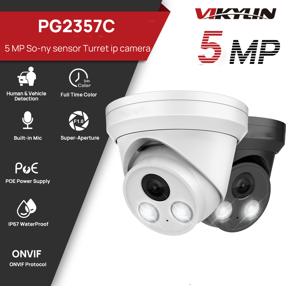 Home Security Options - Cámara IP VIKYLIN de 5MP con