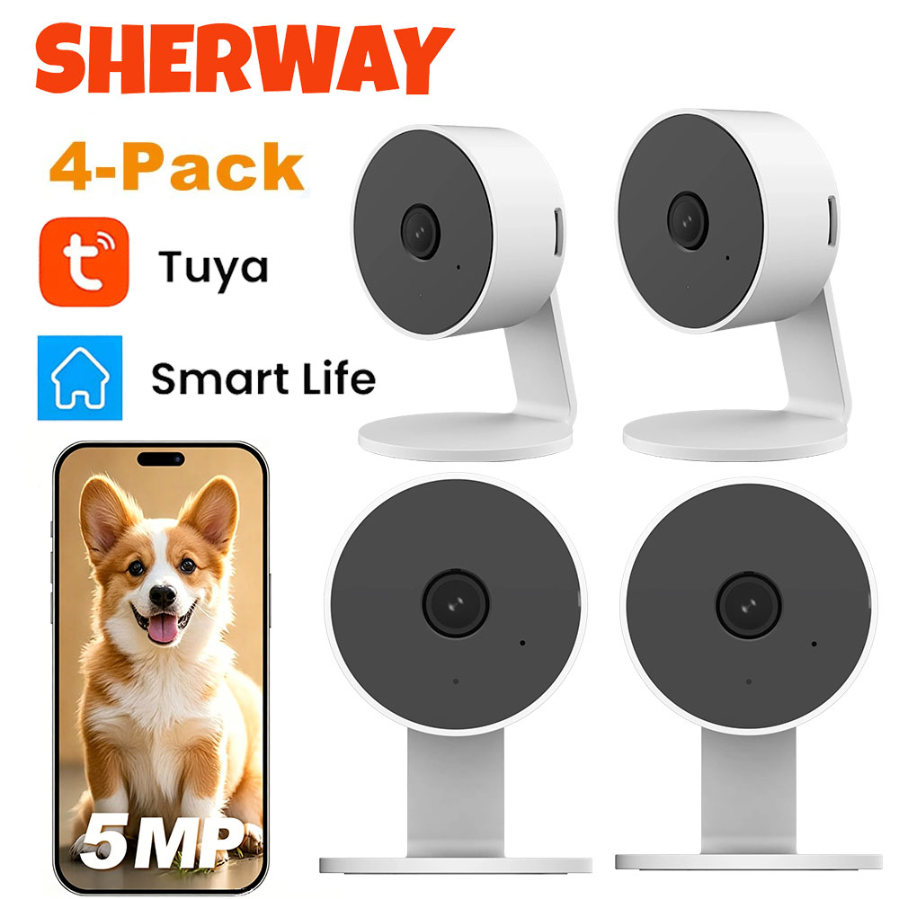 Home Security Google Camera - Cámara de Seguridad Inteligente Tuya para