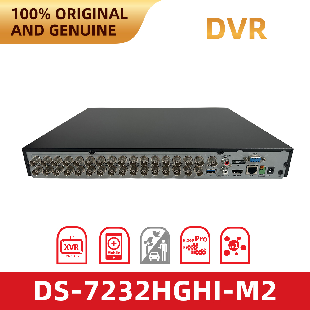 Home Security Hikvision - Hikvision DS-7232HGHI-M2 DVR híbrido XVR 5
