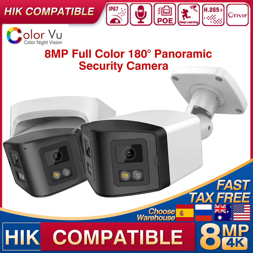 Home Security Hikvision - Lente de 2.8mm 4K 8mp Compatible