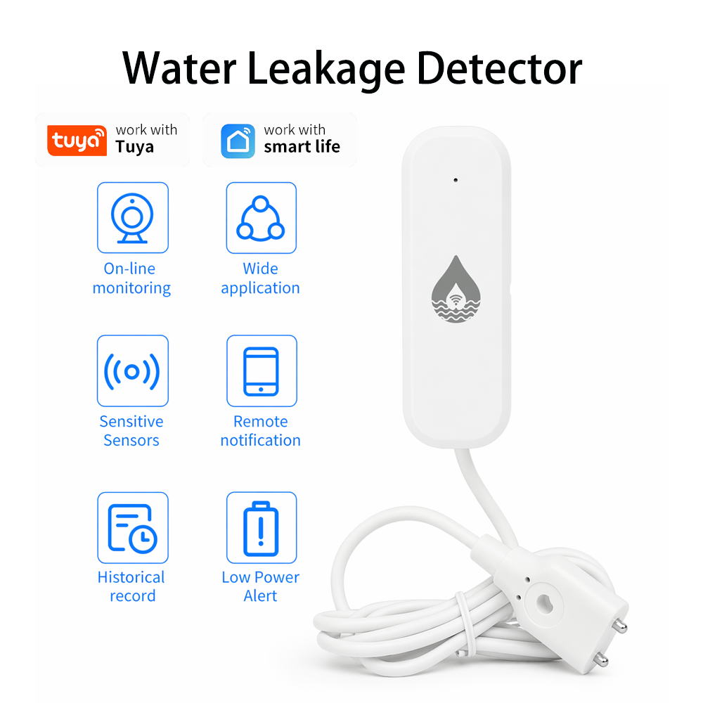 Home Security With Ai - Sensor de Alarma de Fugas de