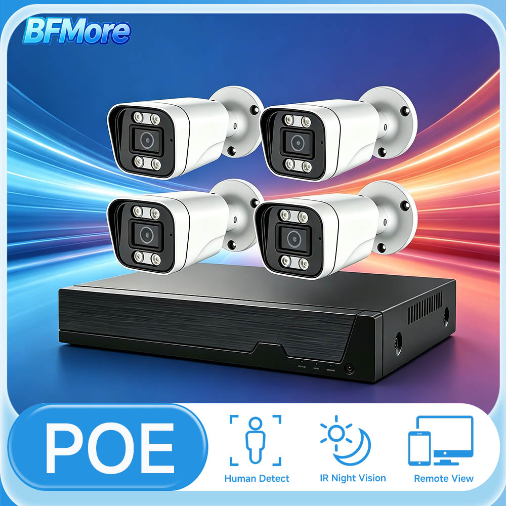 Home Security With Ai - Sistema de Seguridad BFMore 8MP 4K