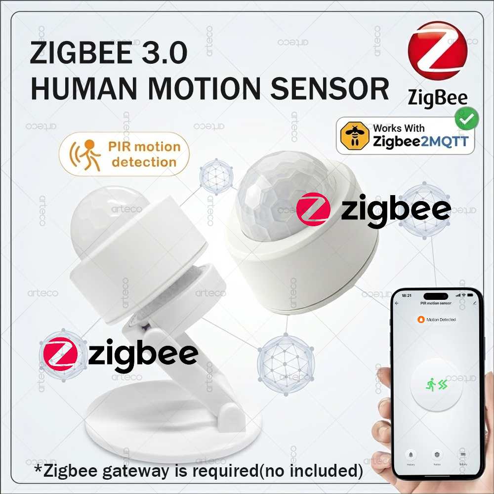 Home Security App - Sensor de Movimiento PIR Mini Zigbee