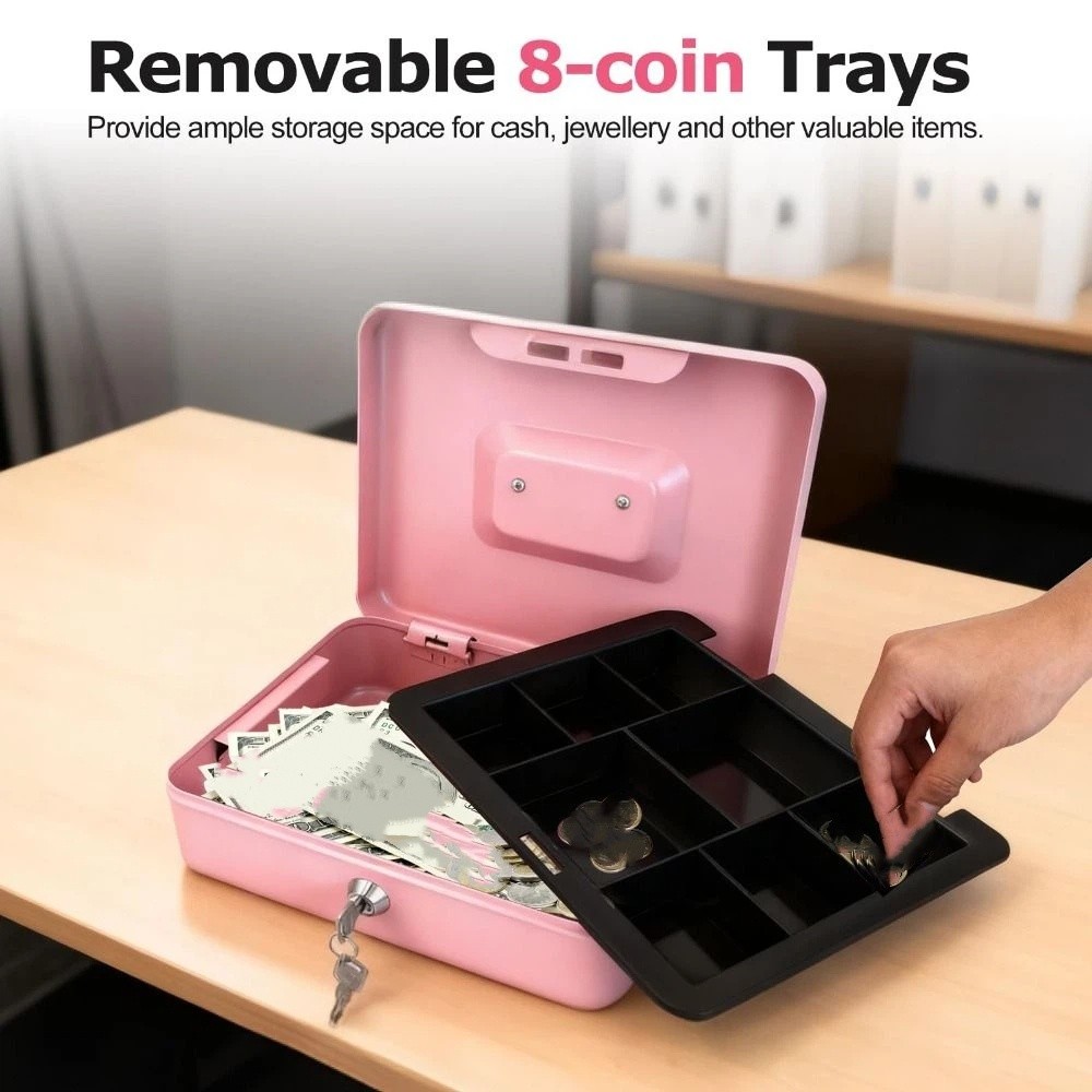 Home Security Key Box - Caja de Seguridad Mini Portátil con
