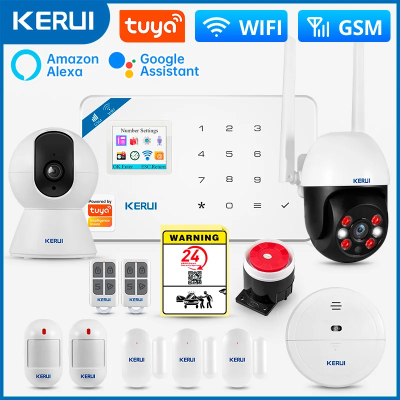 Home Security Google Camera - KERUI W181 sistema de alarma de