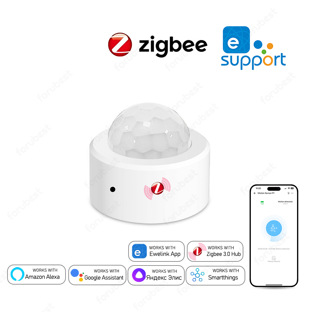 Home Security App - Zigbee 3,0 Sensor de movimiento humano