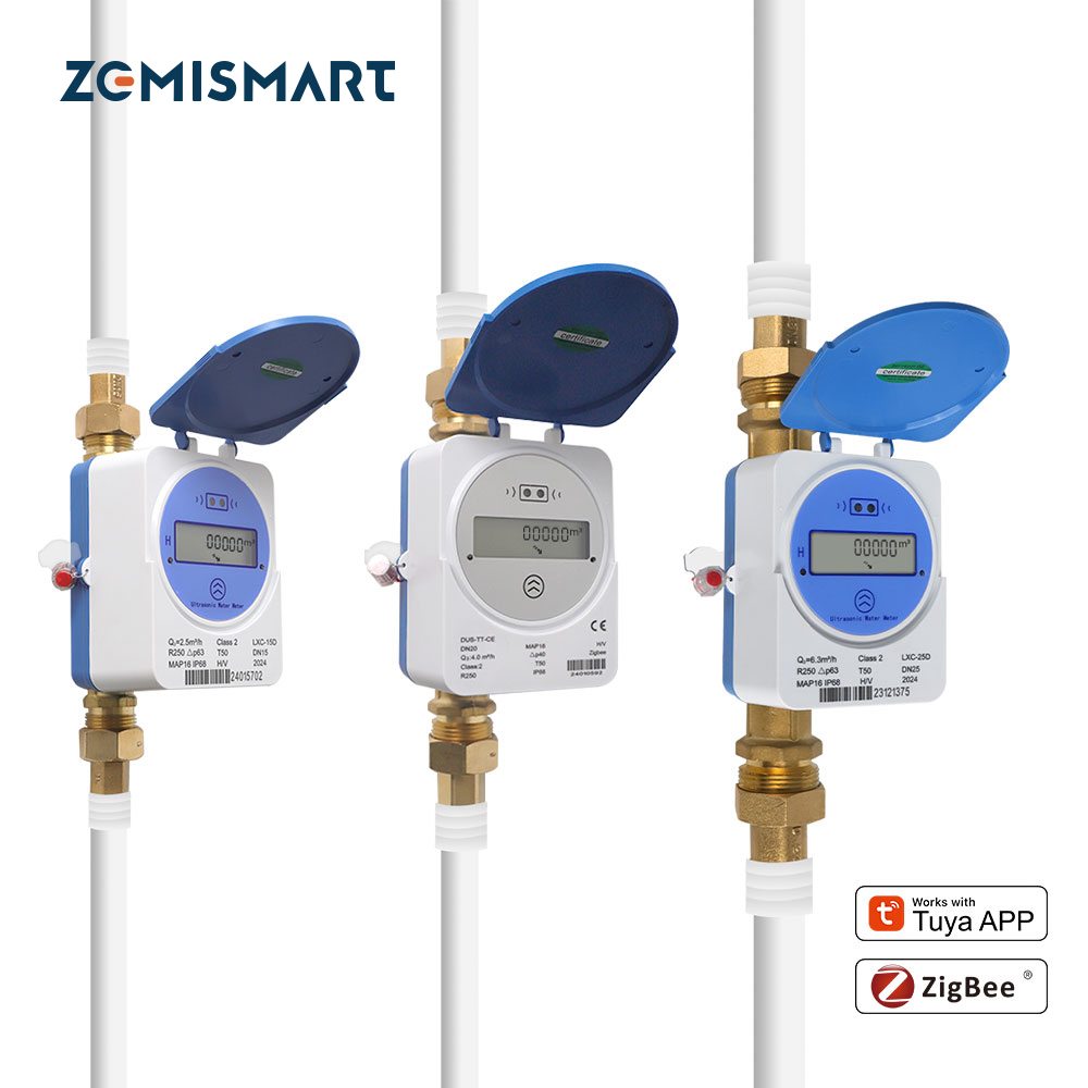 Home Security App - Medidor de Agua Ultrasónico Inteligente Zigbee