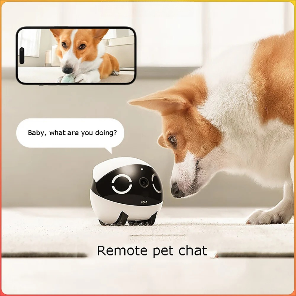 Home Security Robot - Robot de Compañía Mini para Mascotas