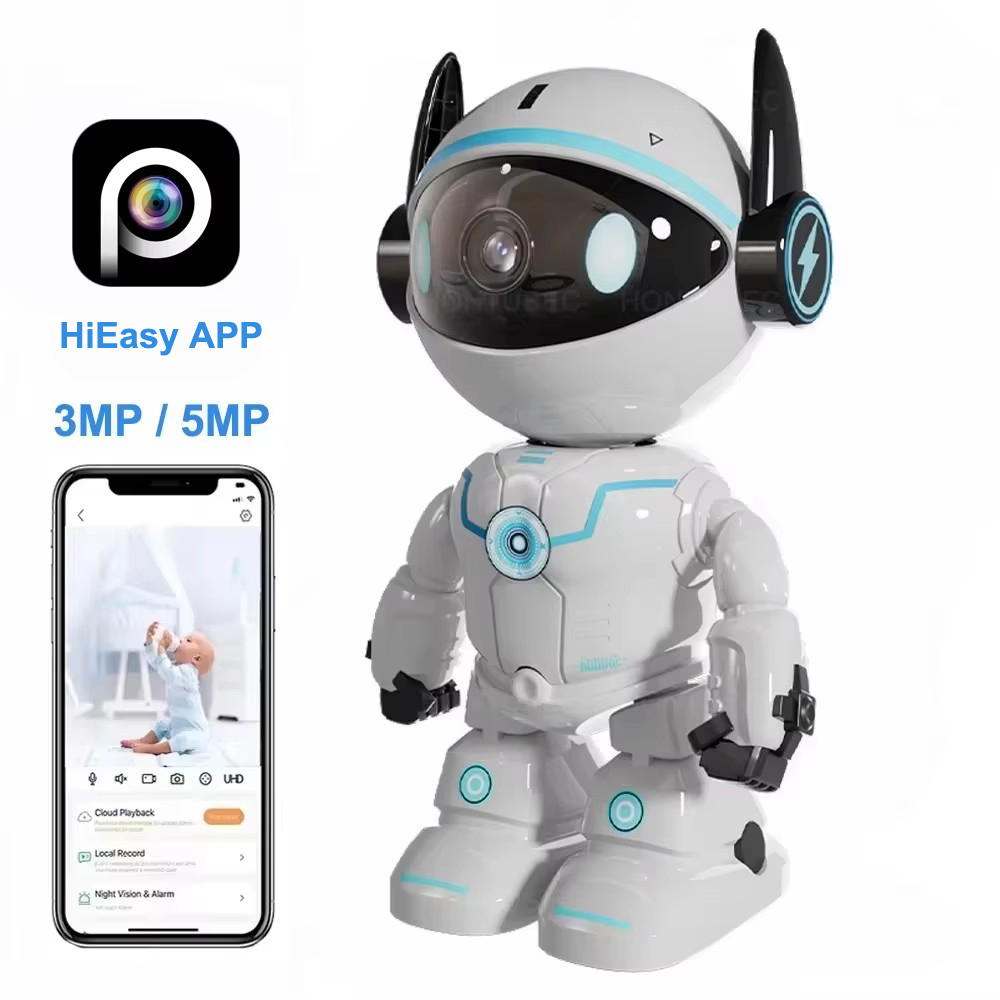 Home Security Robot - Cámara Robot HiEasy de 5MP, Wifi,