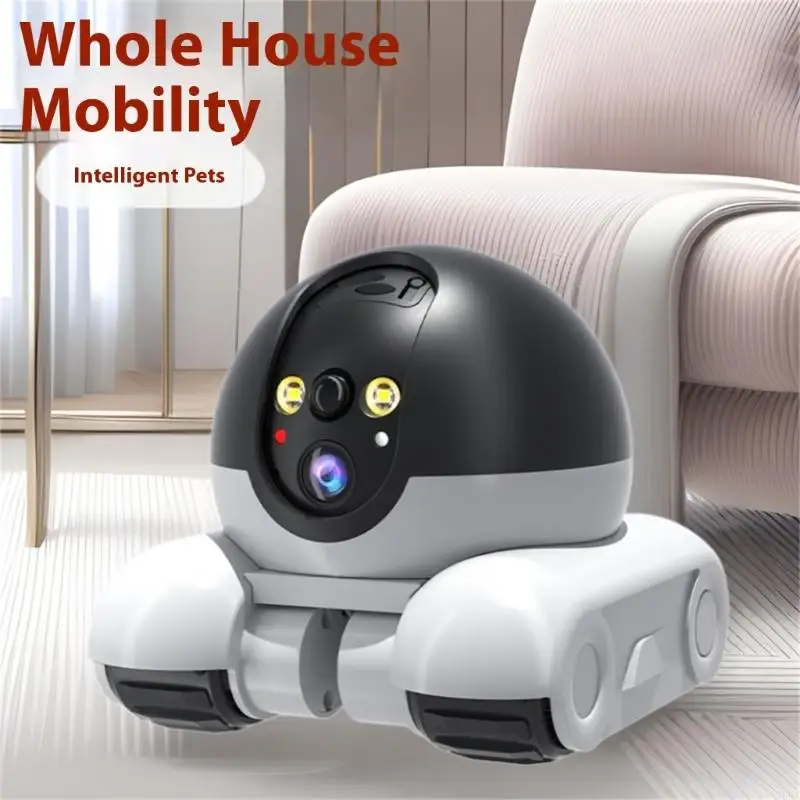Home Security Robot - Cámara giratoria 360 ​​grados con función