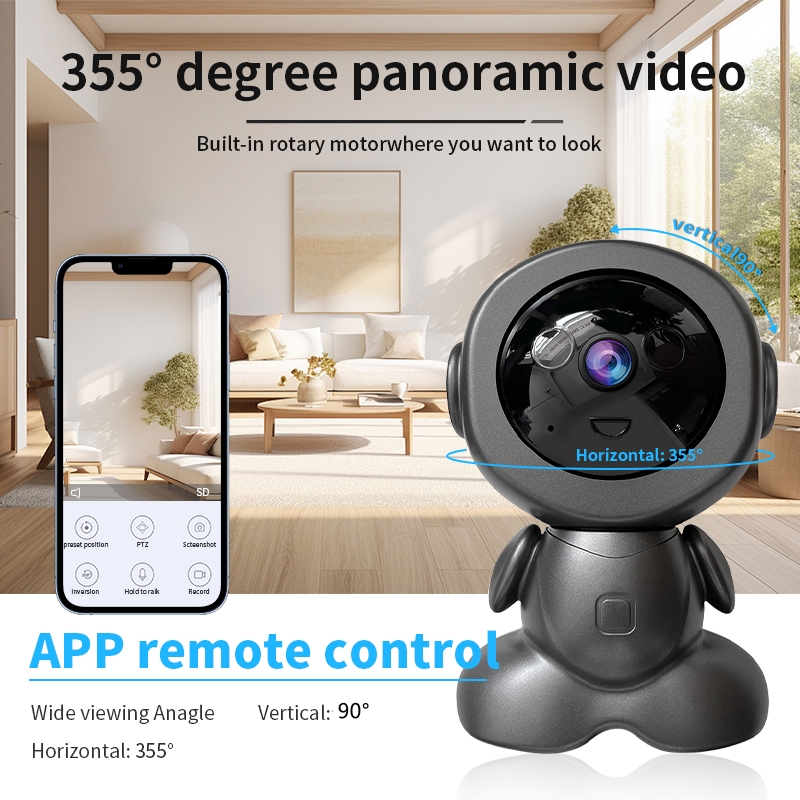 Cámara de Vigilancia WiFi de 8 - Home Security Robot reseña y precio