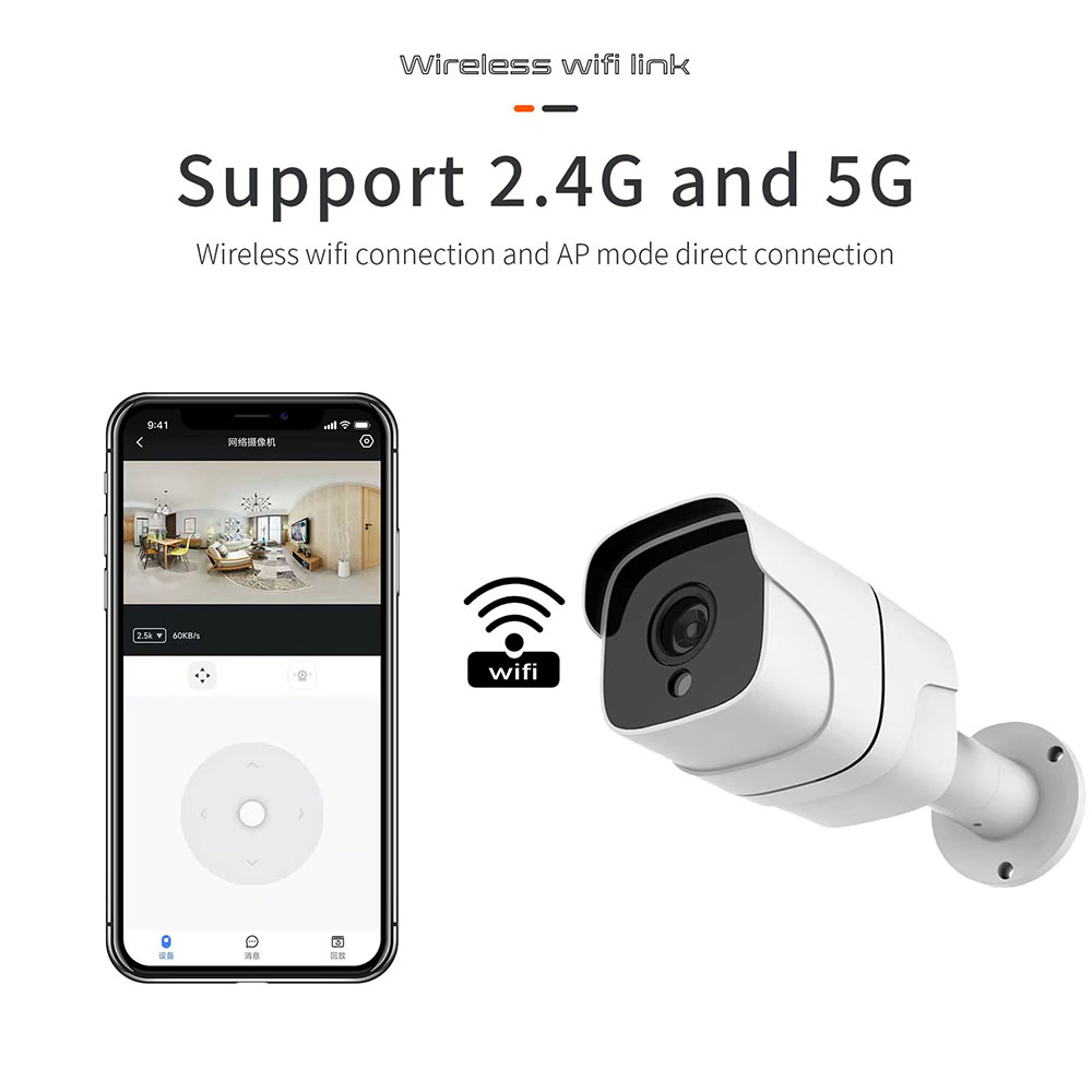 Tuya 5G Wifi cámara IP bala al - Home Security Google Camera reseña y precio