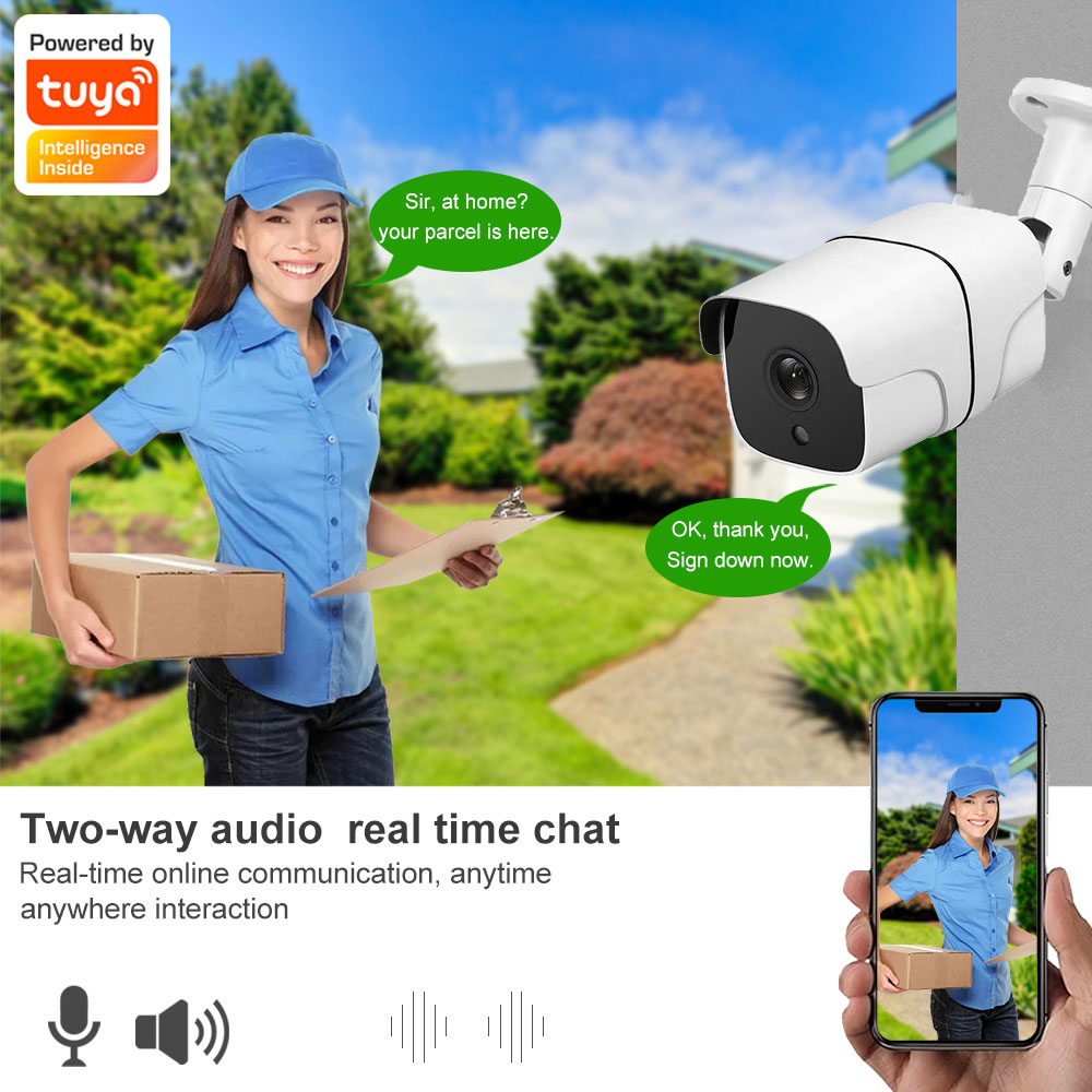 Tuya 5G Wifi cámara IP bala al - Home Security Google Camera reseña y precio