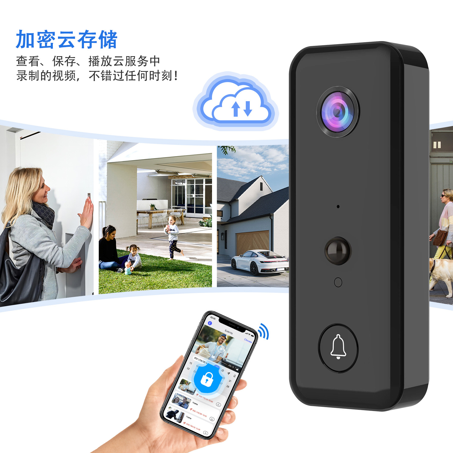Videoportero IP WIFI 720P con  - Peephole Camera Viewer reseña y precio