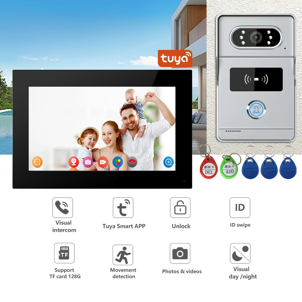 2MP 1080P Tuya APP IR visión n - Peephole Camera Viewer reseña y precio