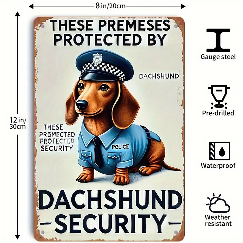Letrero de Seguridad Divertido - Home Security Yard Sign reseña y precio
