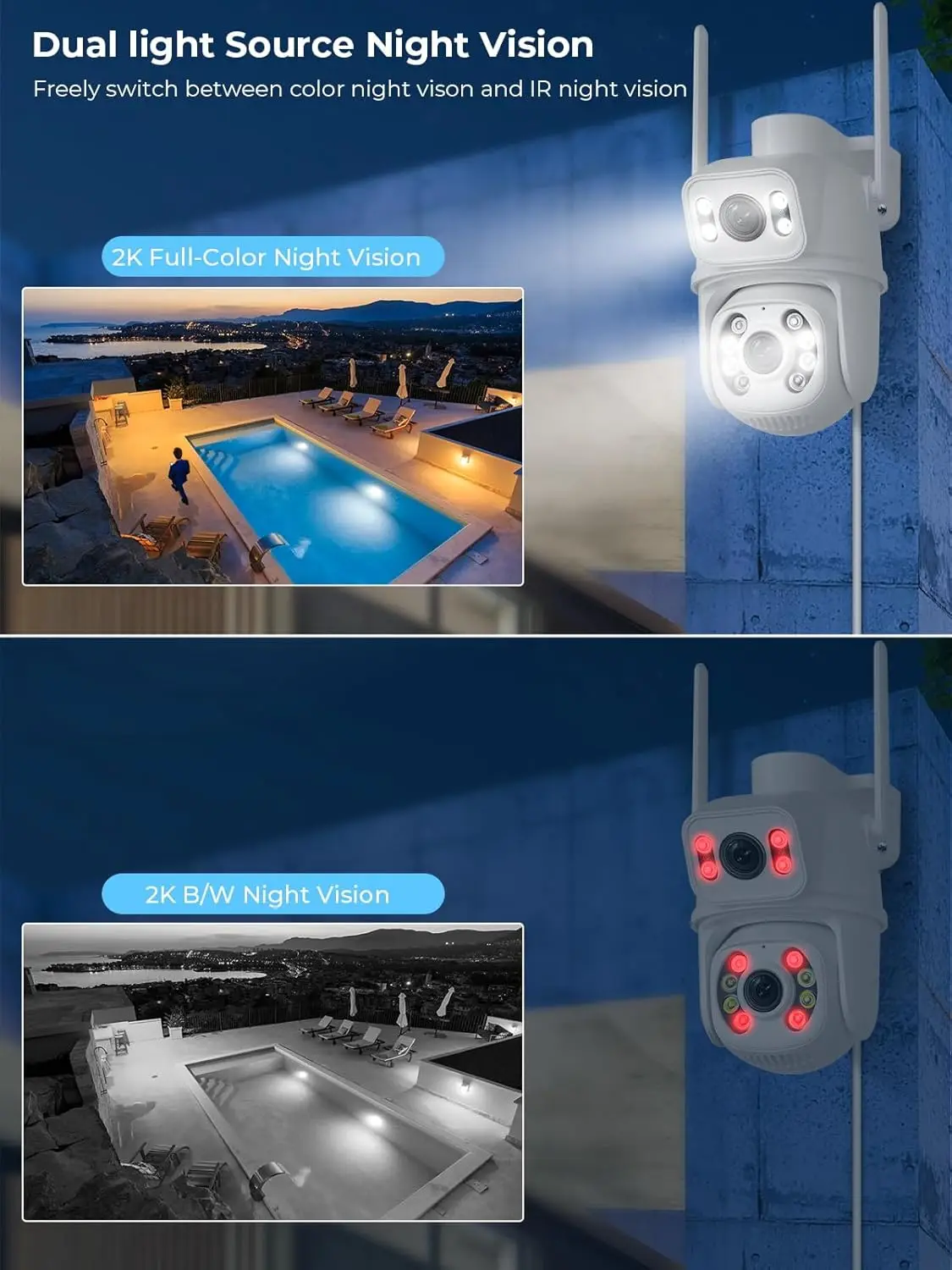 Cámara de Vigilancia WiFi PTZ  - Home Security Google Camera reseña y precio