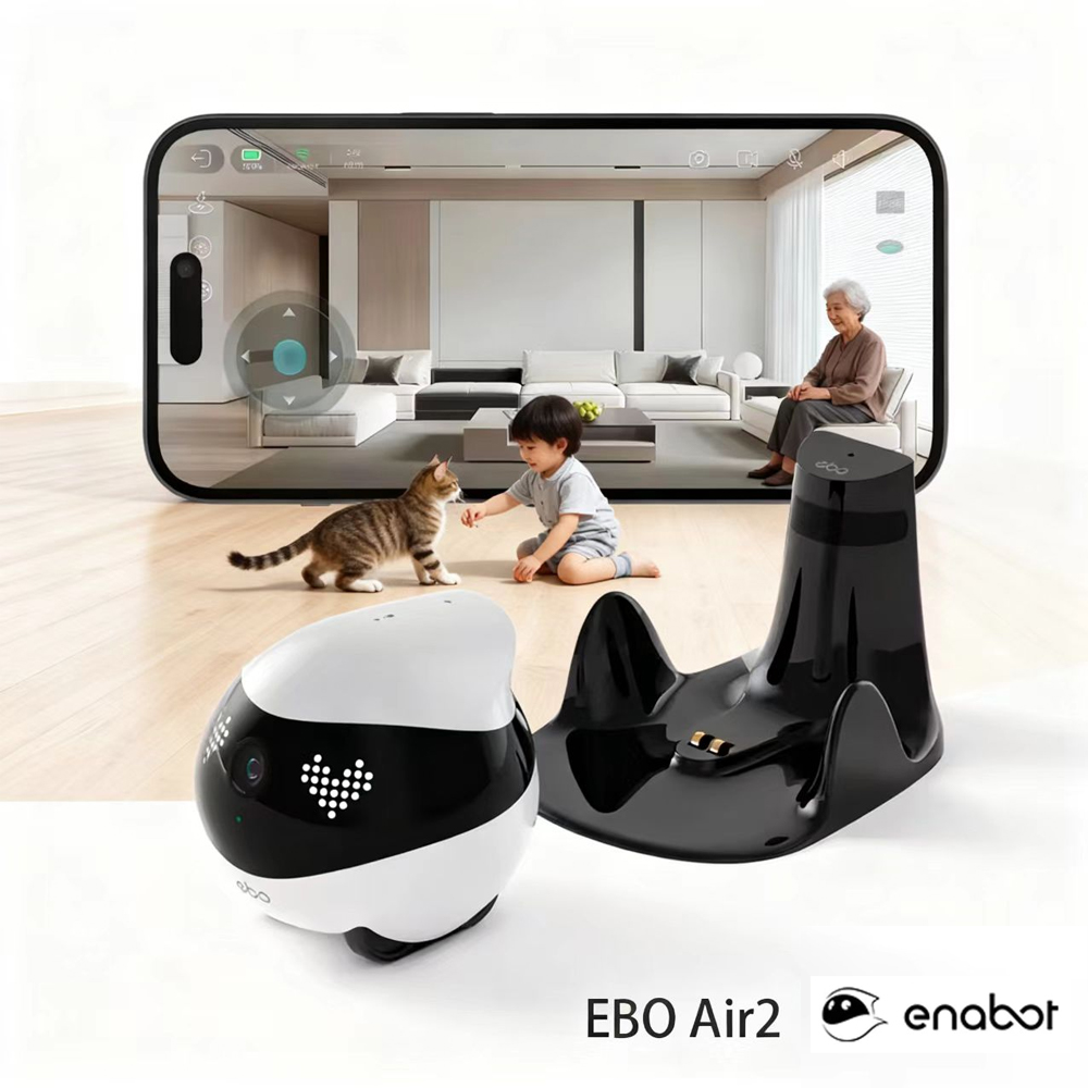Enabot EBO AIR 2 Robot compañe - Home Security Robot reseña y precio