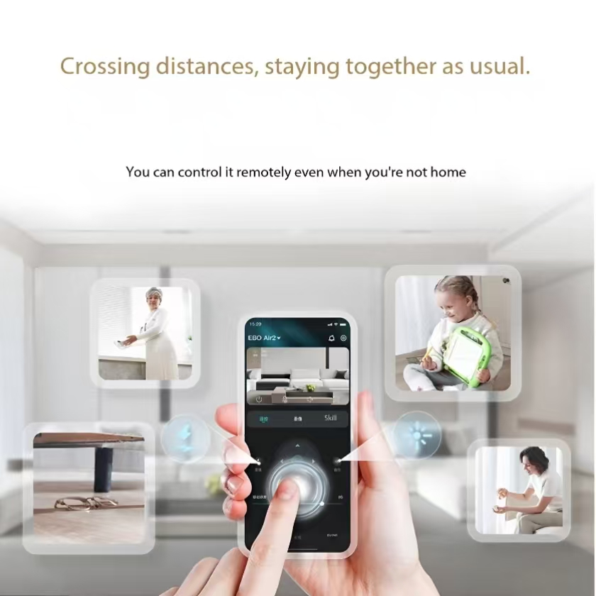 Enabot EBO AIR 2 Robot compañe - Home Security Robot reseña y precio