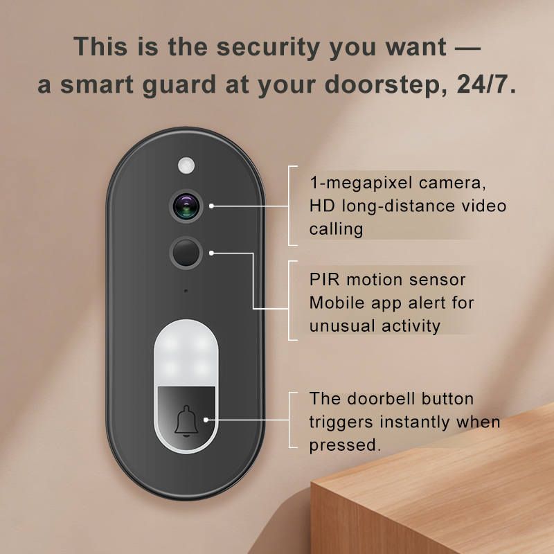 Videoportero Inalámbrico WiFi  - Home Security Google Camera reseña y precio