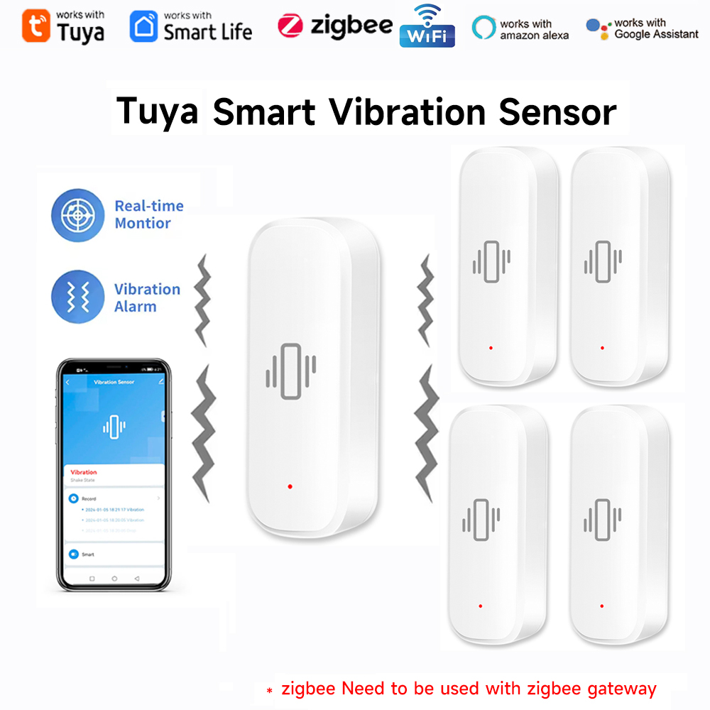Sensor de Vibración Inteligent - Home Security App reseña y precio