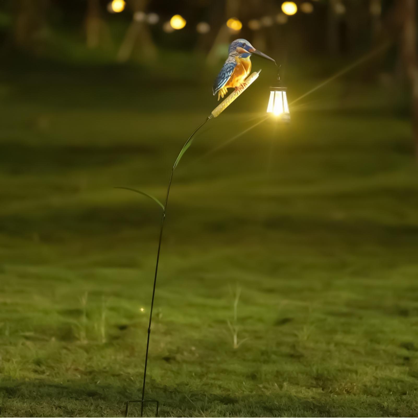 Lámpara Solar con Forma de Pes - Home Security Yard Sign reseña y precio