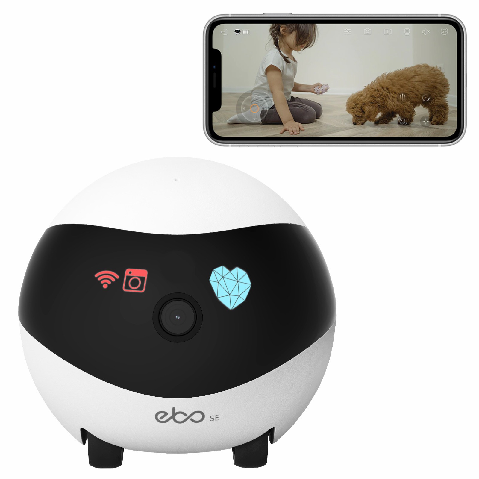 EBO SE Smart Home Robot Compan - Home Security Robot reseña y precio