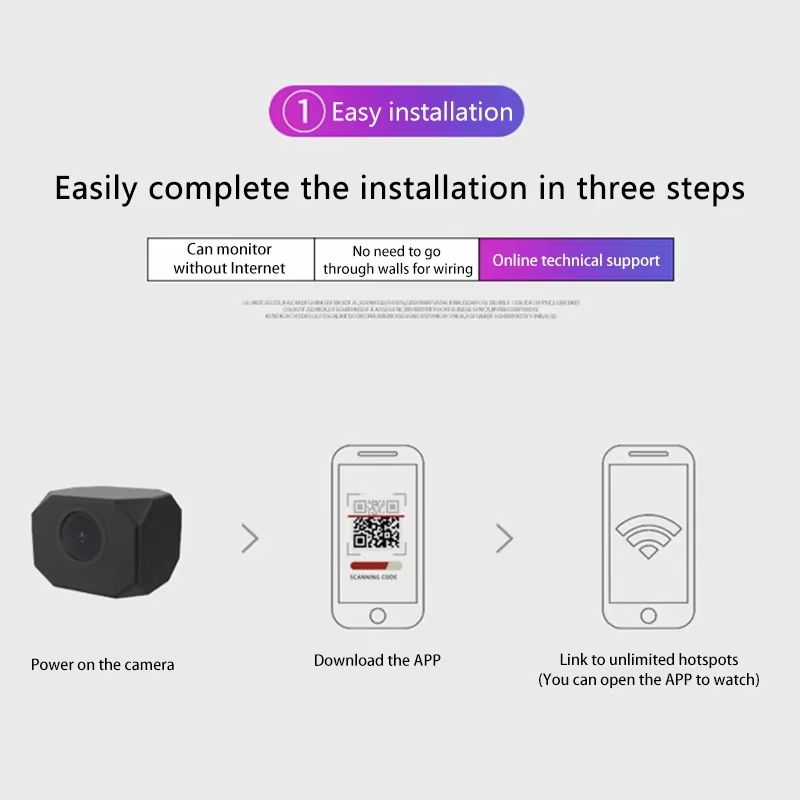 Cámara de seguridad WiFi 4K HD - Home Security App reseña y precio