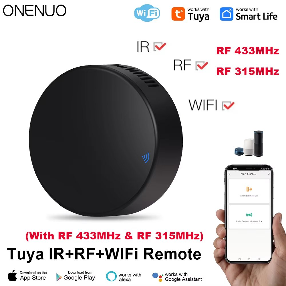Tuya WiFi RF IR Control remoto - Home Security App reseña y precio