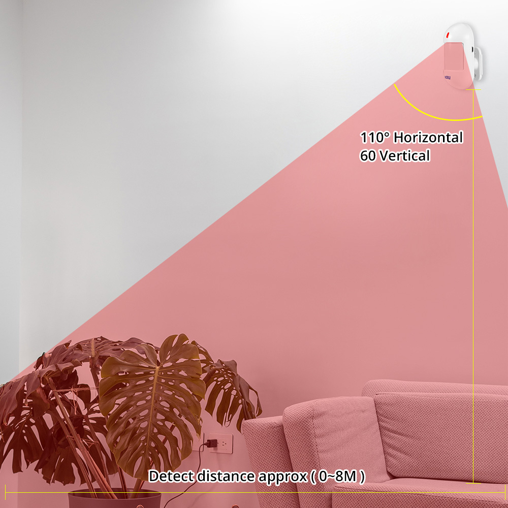 KERUI-Sensor de movimiento PIR - Home Security Systems Wireless reseña y precio