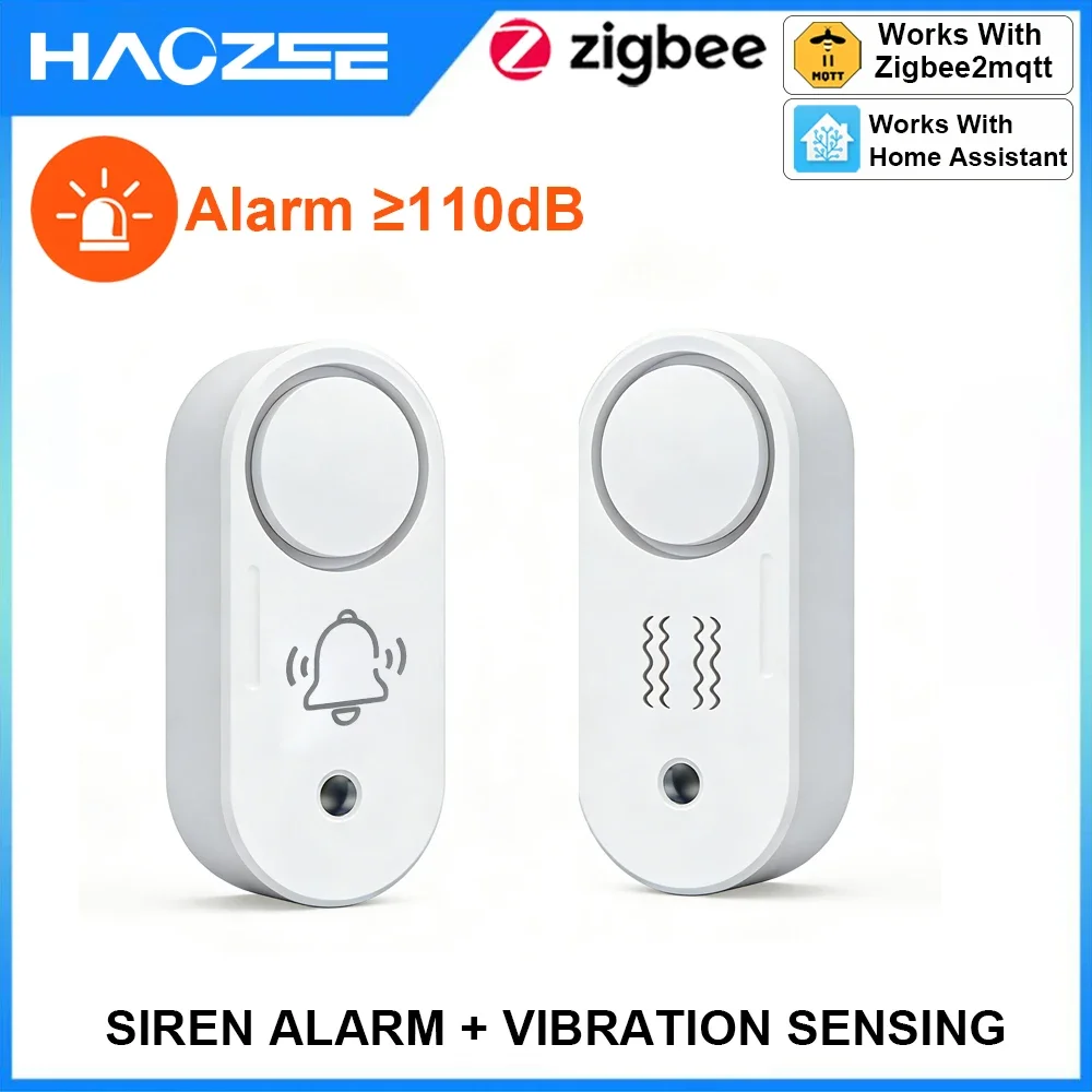 Haozee Zigbee-sirena de alarma - Home Security Options reseña y precio