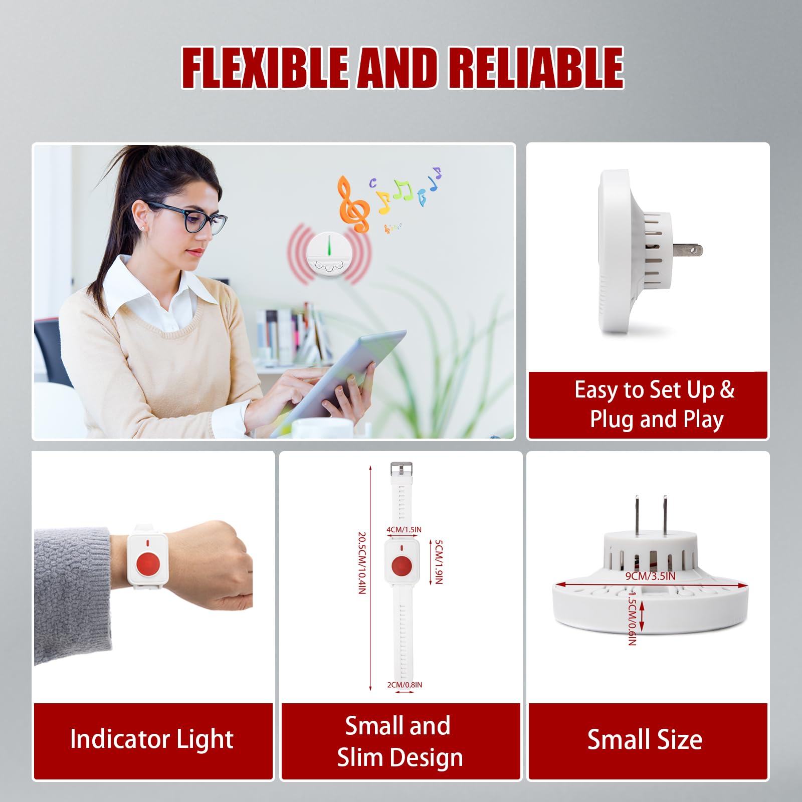 Botón de llamada para cuidador - Home Security For Seniors reseña y precio