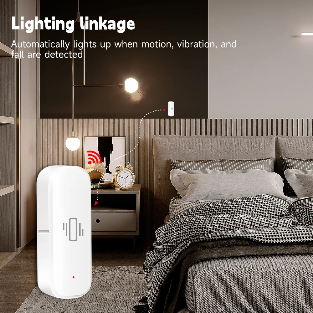 Sensor de Vibración Inteligent - Home Security App reseña y precio