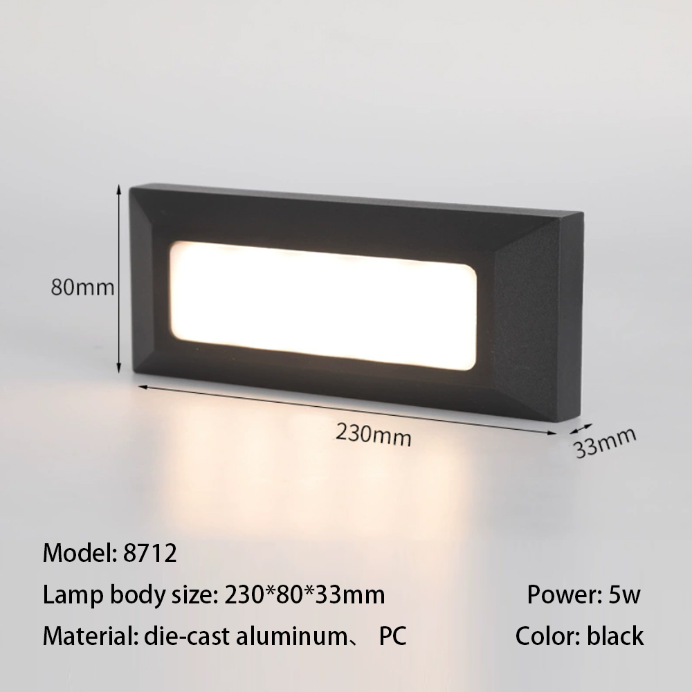 Lámparas de pared LED para ext - Home Security Yard Sign reseña y precio