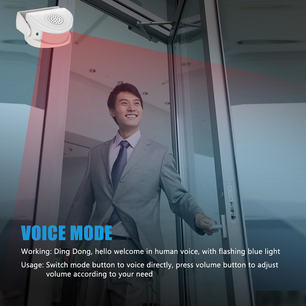 Timbre de timbre infrarrojo in - Home Security Options reseña y precio