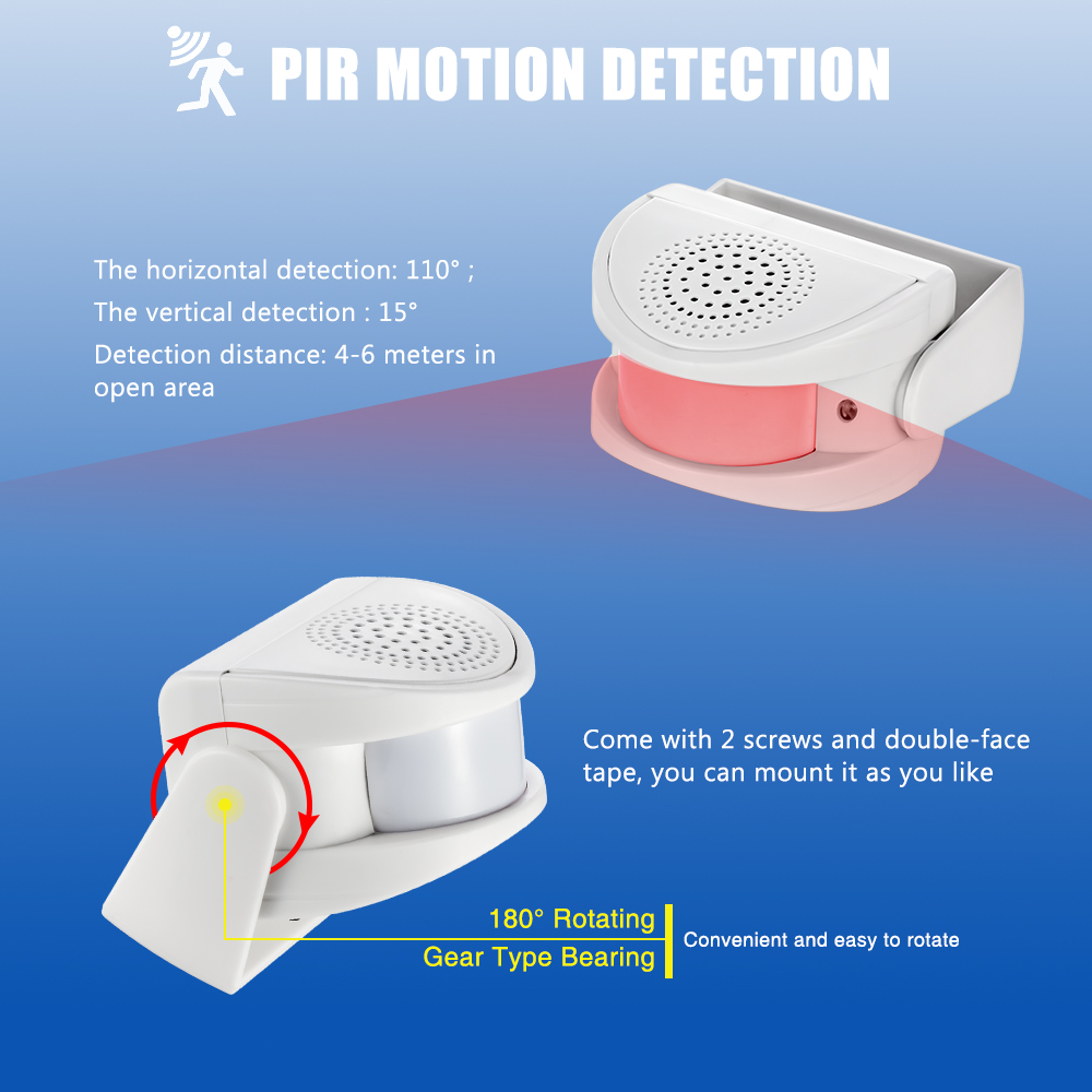 Timbre de timbre infrarrojo in - Home Security Options reseña y precio