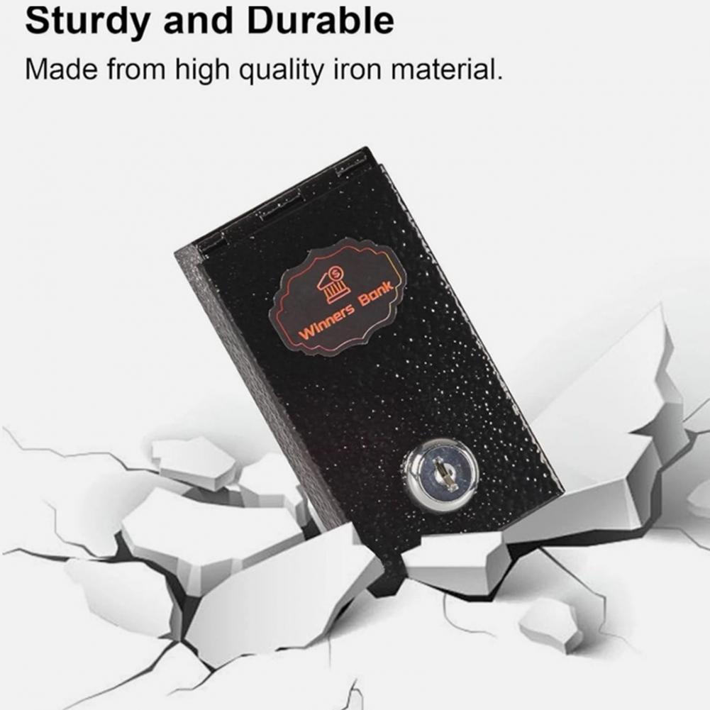 Caja de efectivo de Metal, caj - Home Security Key Box reseña y precio