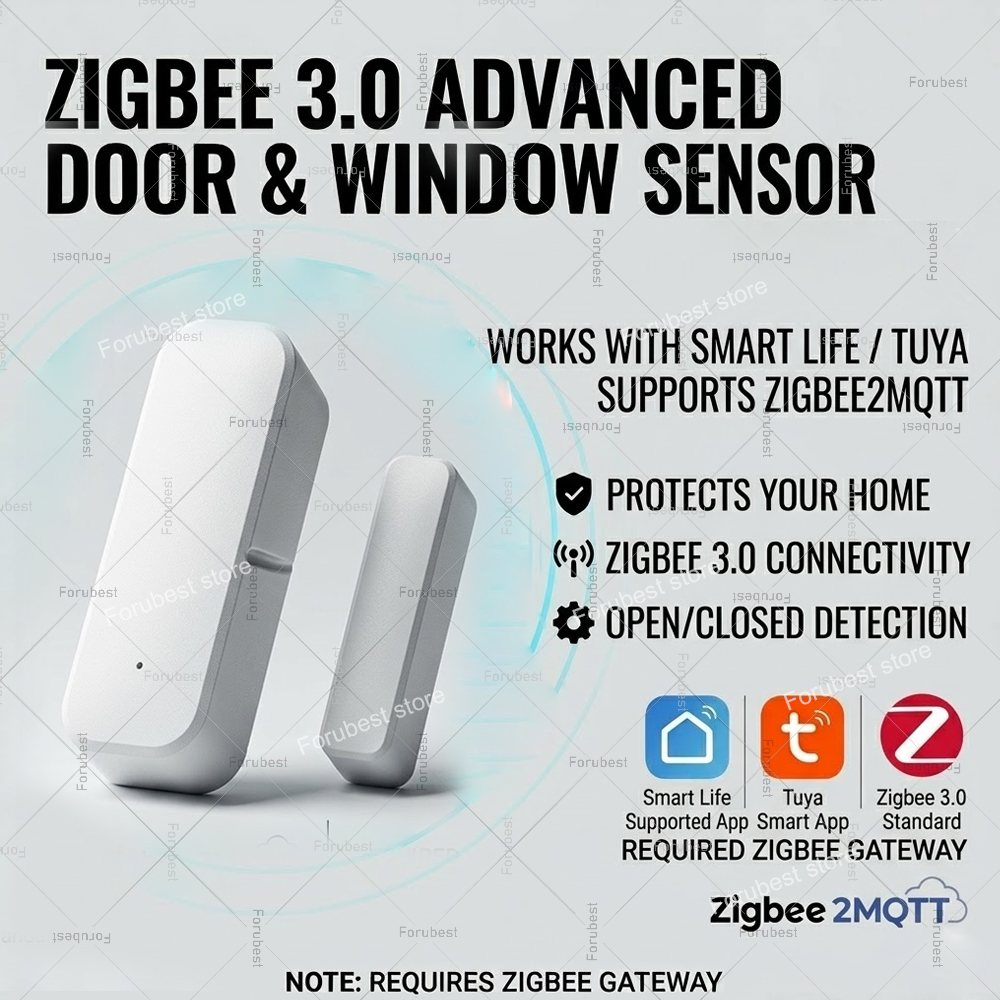 Sensor de puerta y ventana Tuy - Home Security With Ai reseña y precio