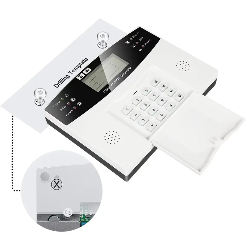 Kit de Alarma Antirrobo para C - Home Security Systems Wireless reseña y precio