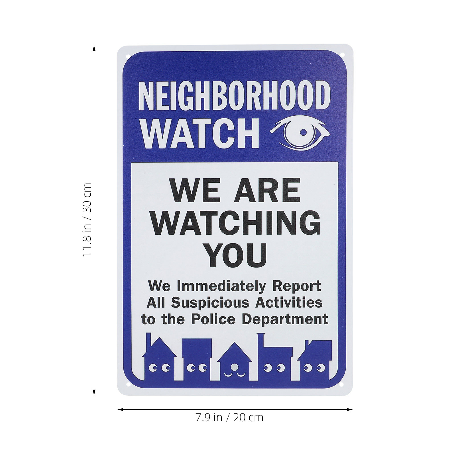 Letrero de pared vintage 'Esta - Home Security Yard Sign reseña y precio