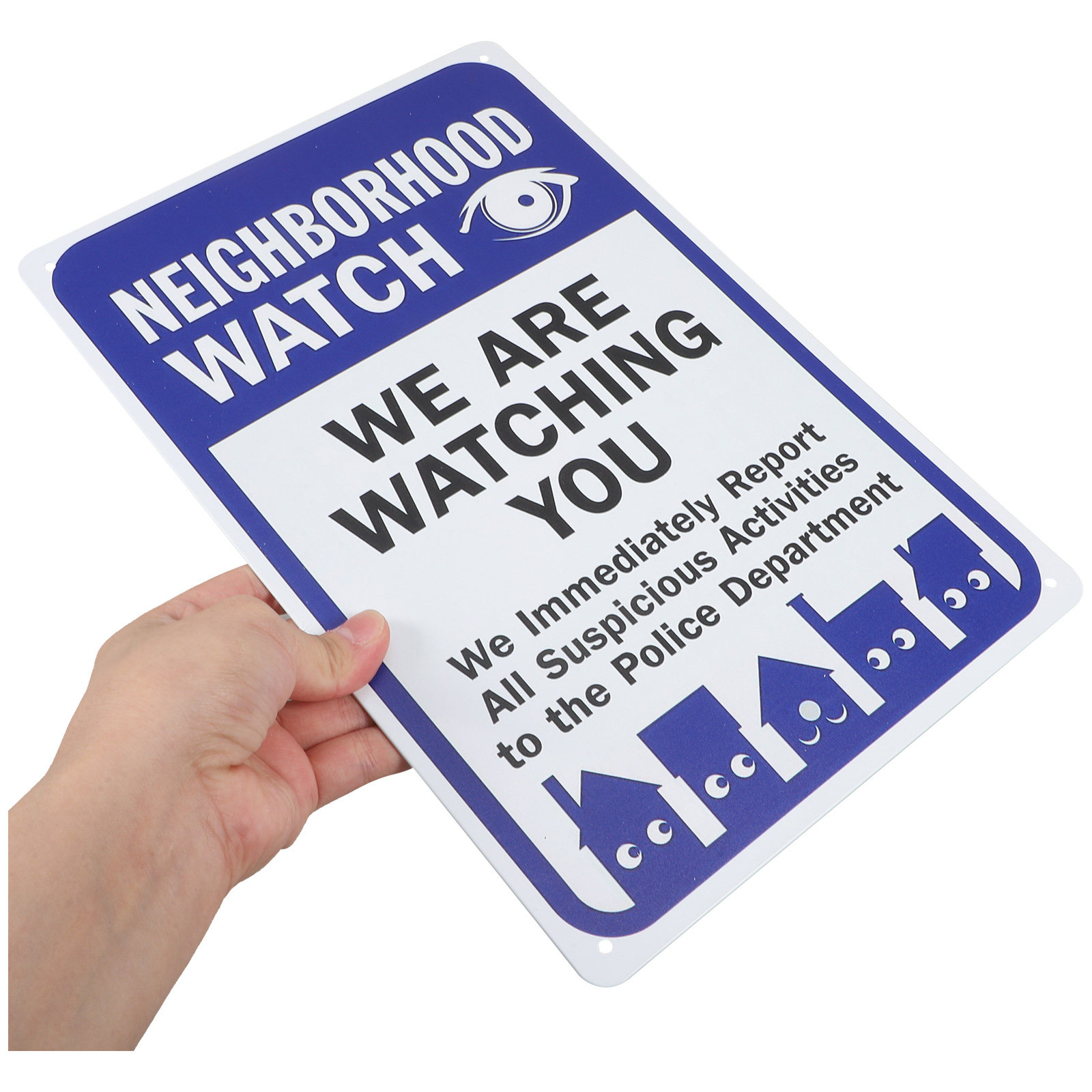 Letrero de pared vintage 'Esta - Home Security Yard Sign reseña y precio