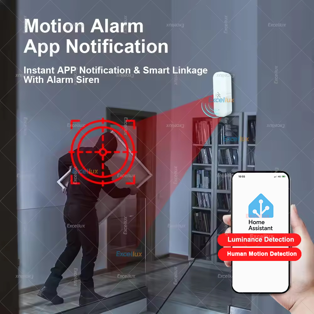 Sensor de movimiento inteligen - Home Security App reseña y precio