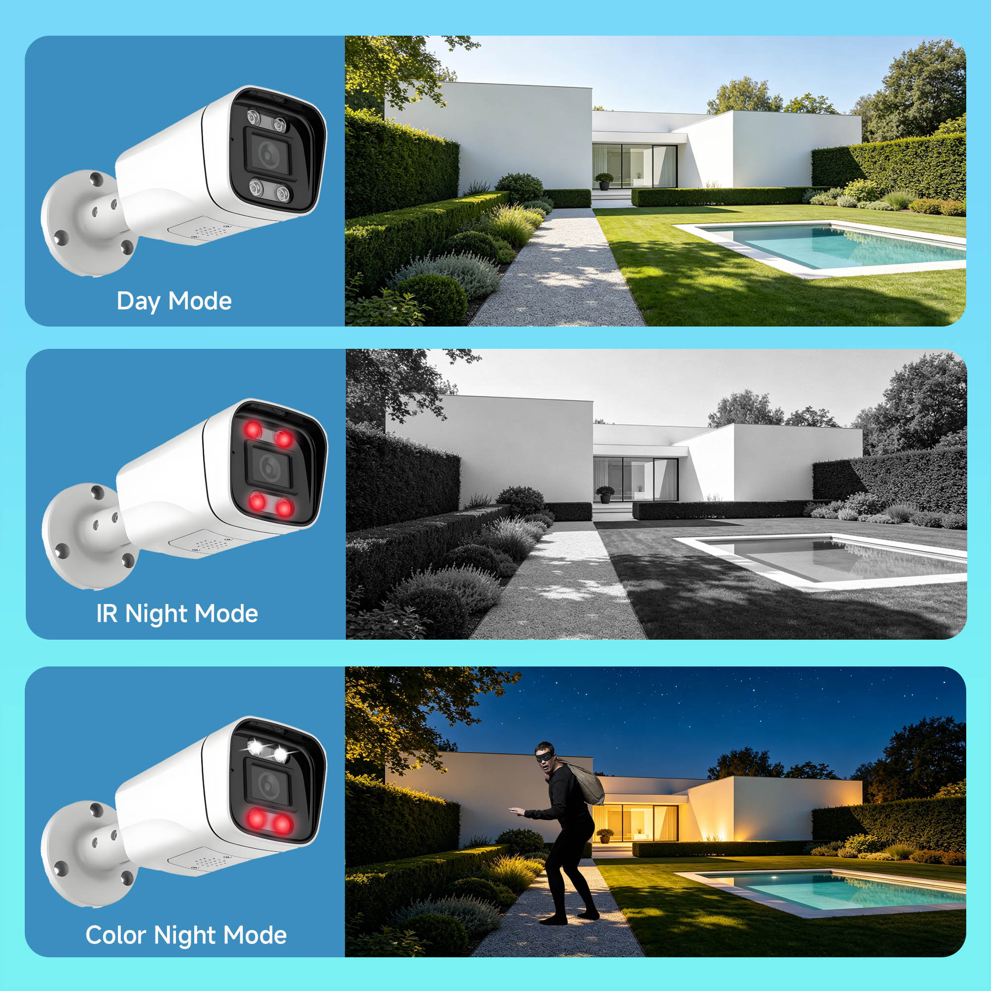 Sistema de Seguridad BFMore 8M - Home Security With Ai reseña y precio