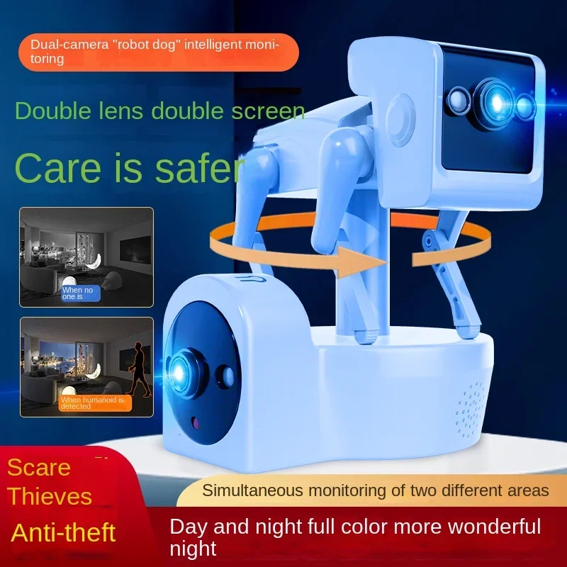 Cámara IP de 2MP, Robot inalám - Home Security Robot reseña y precio