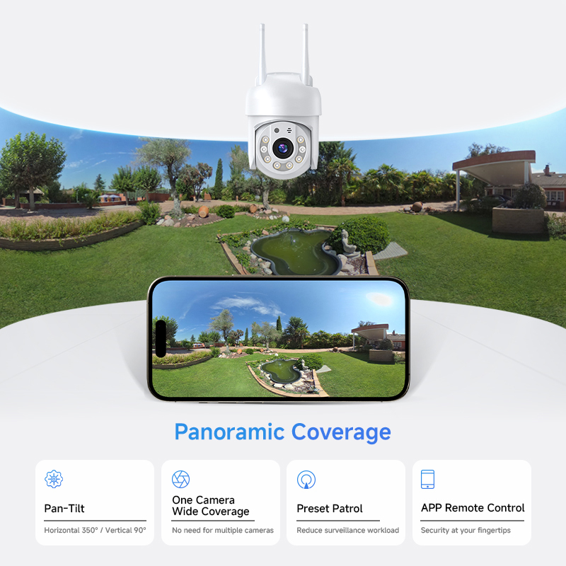 Cámara PTZ de Seguridad Inalám - Home Security Options reseña y precio