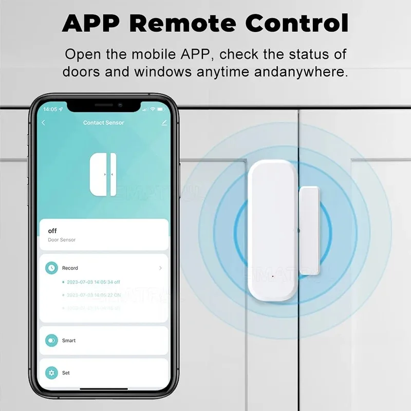 Sensor Inteligente WiFi Tuya p - Home Security With Ai reseña y precio