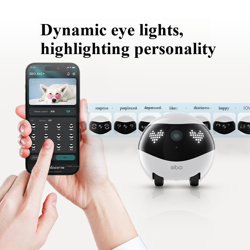 Enabot EBO Cámara Robótica Int - Home Security Robot reseña y precio
