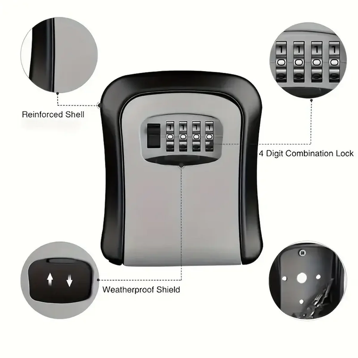 Caja de Seguridad Portátil Imp - Home Security Key Box reseña y precio