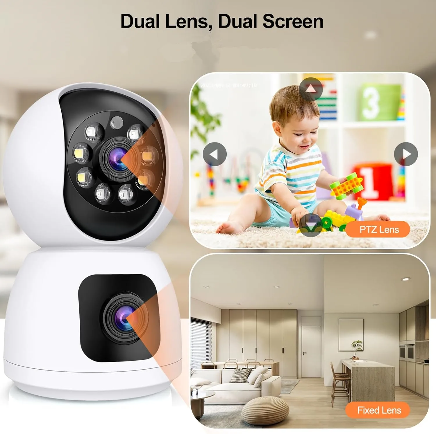 Tuya 4K 8MP HD WiFi cámara int - Home Security Google Camera reseña y precio